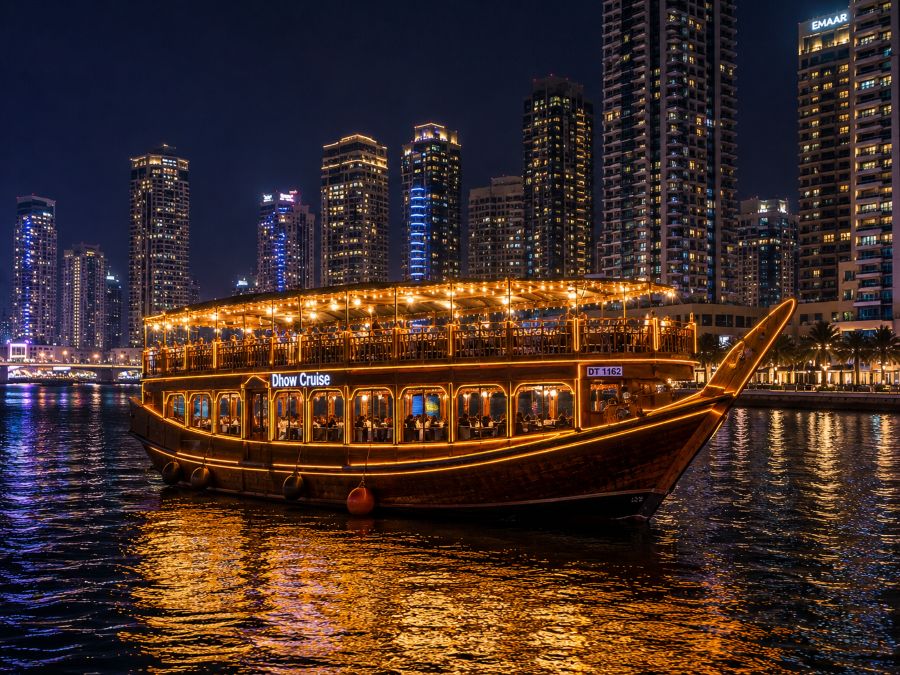 dhow cruise al seef dubai