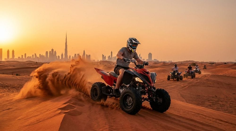 quad biking in Dubai